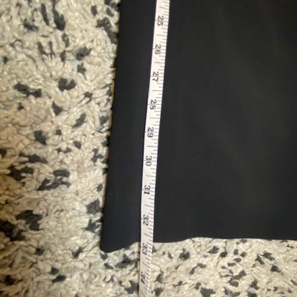 BABATON Aritzia Jermaine Black Wide Leg Pants size 8 Paper Bag Tie Belt - Picture 13 of 16